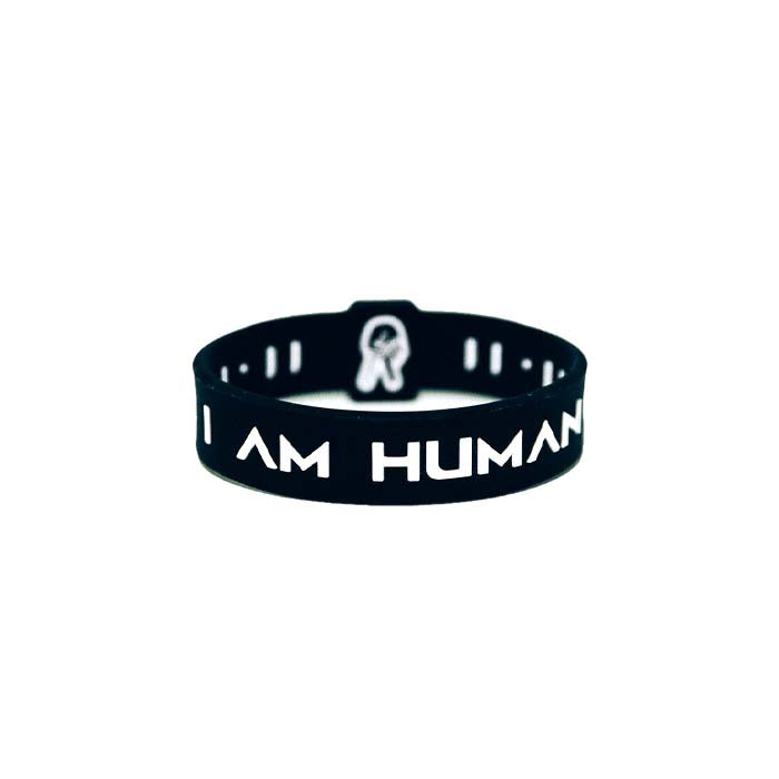 KAI &quot;I AM HUMAN&quot; Legacy Wristband | Black